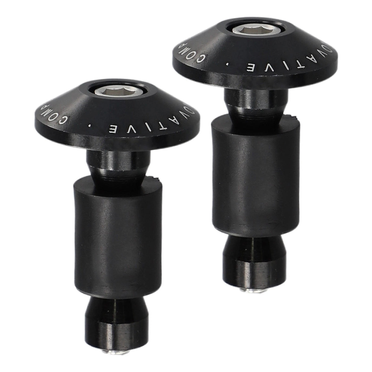 Bar Ends Aluminum Glue Black Grips Cap Handlebar Replacement