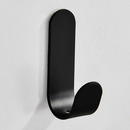 Set of 4 No Drill Metal Wall Hooks for Bathroom Kitchen Home Organization