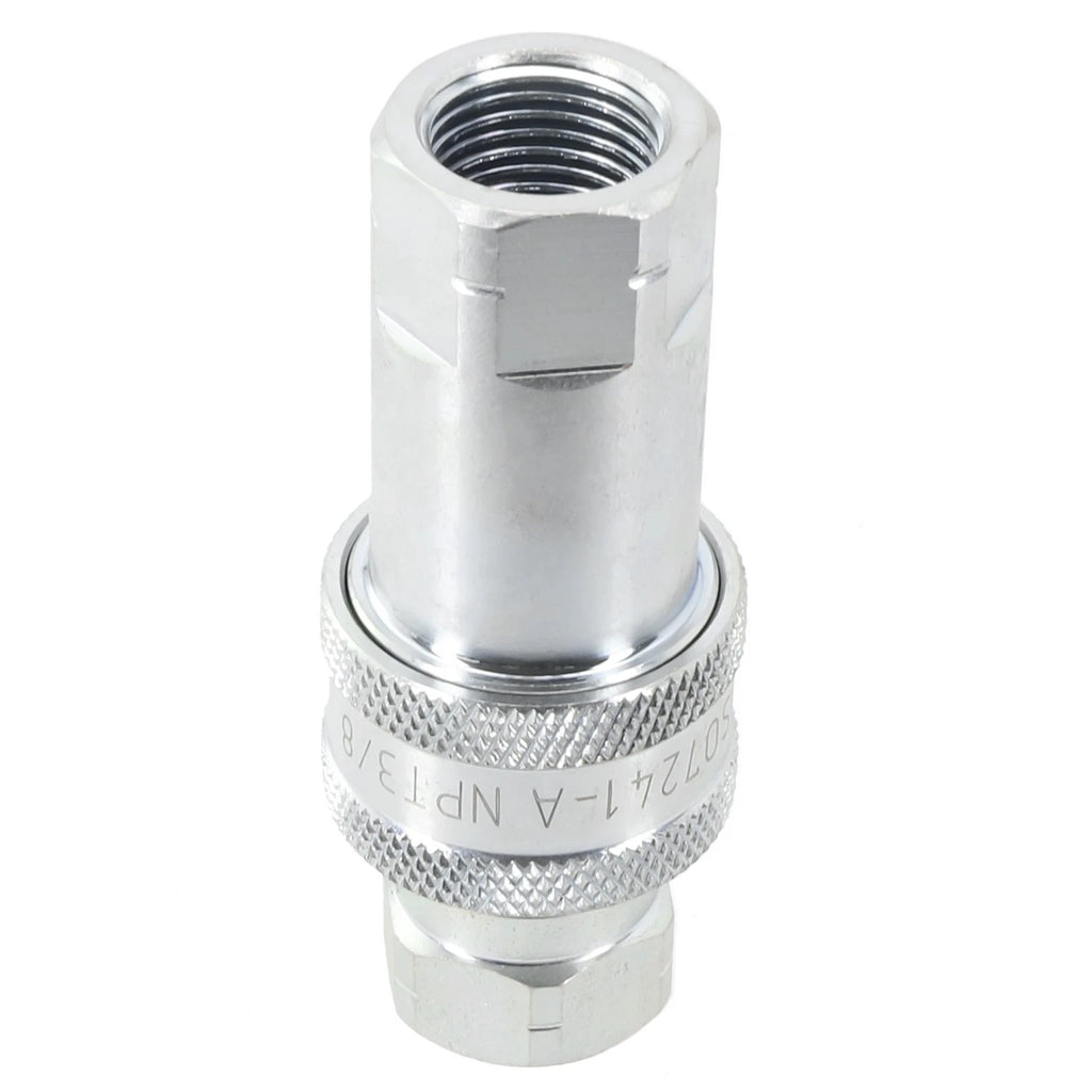 Quick Release Fitting NPT ISO A Hydraulic Coupling Connector 1/4" 3/8" 1/2" 3/4"