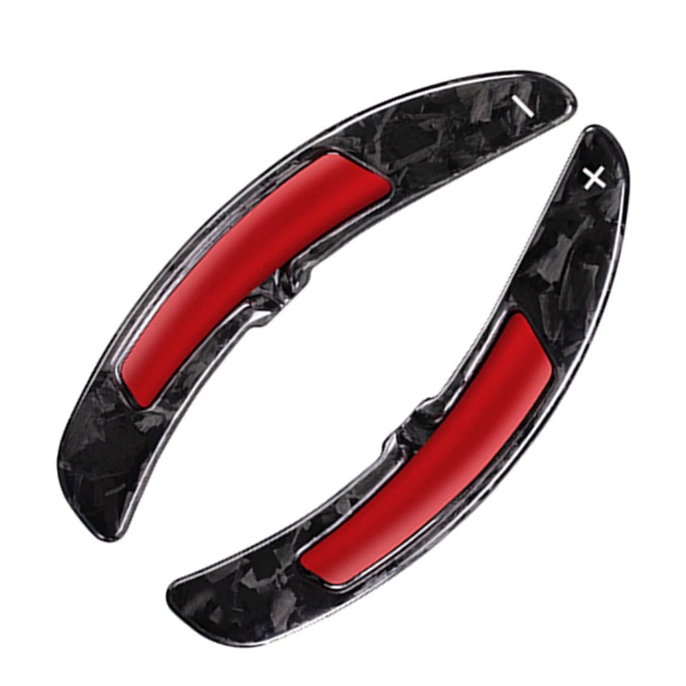 Pair Steering Wheel Paddle Shifter Extensions for Porsche Macan Cayenne Panamera