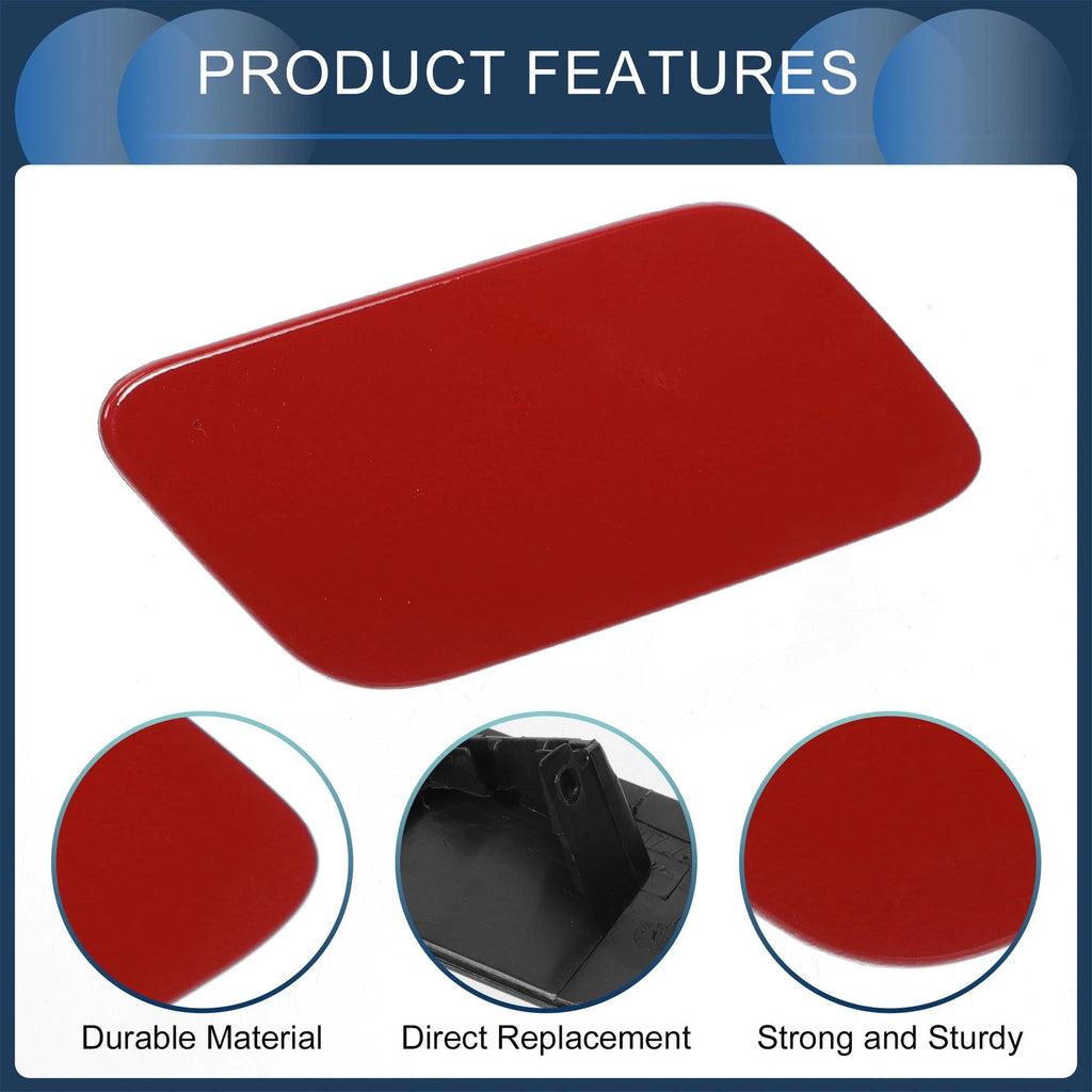 Front Right Washer Nozzle Cover Cap for Audi Q7 (2017–2019) Red