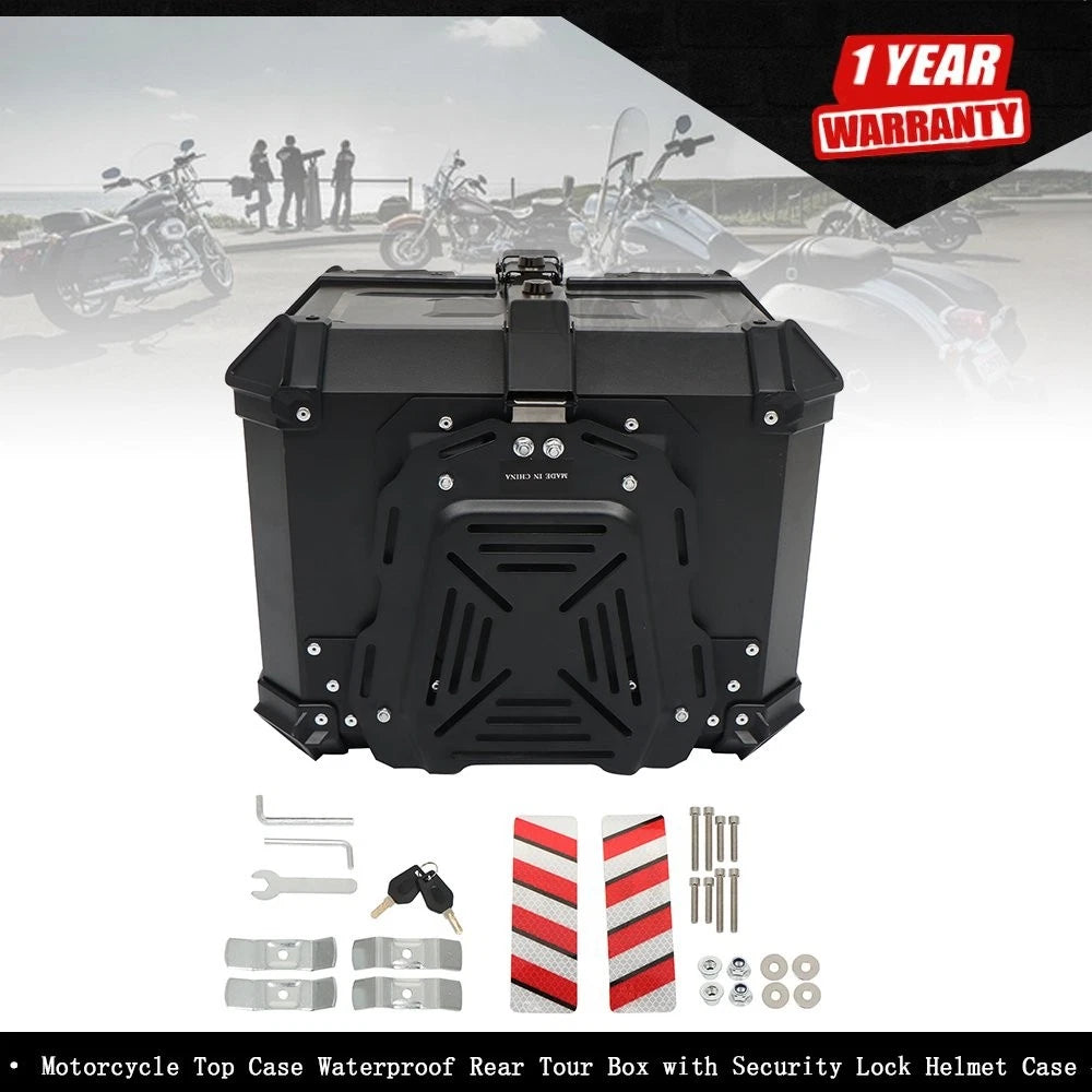 45L Waterproof Tail Box for Motorcycle Scooter