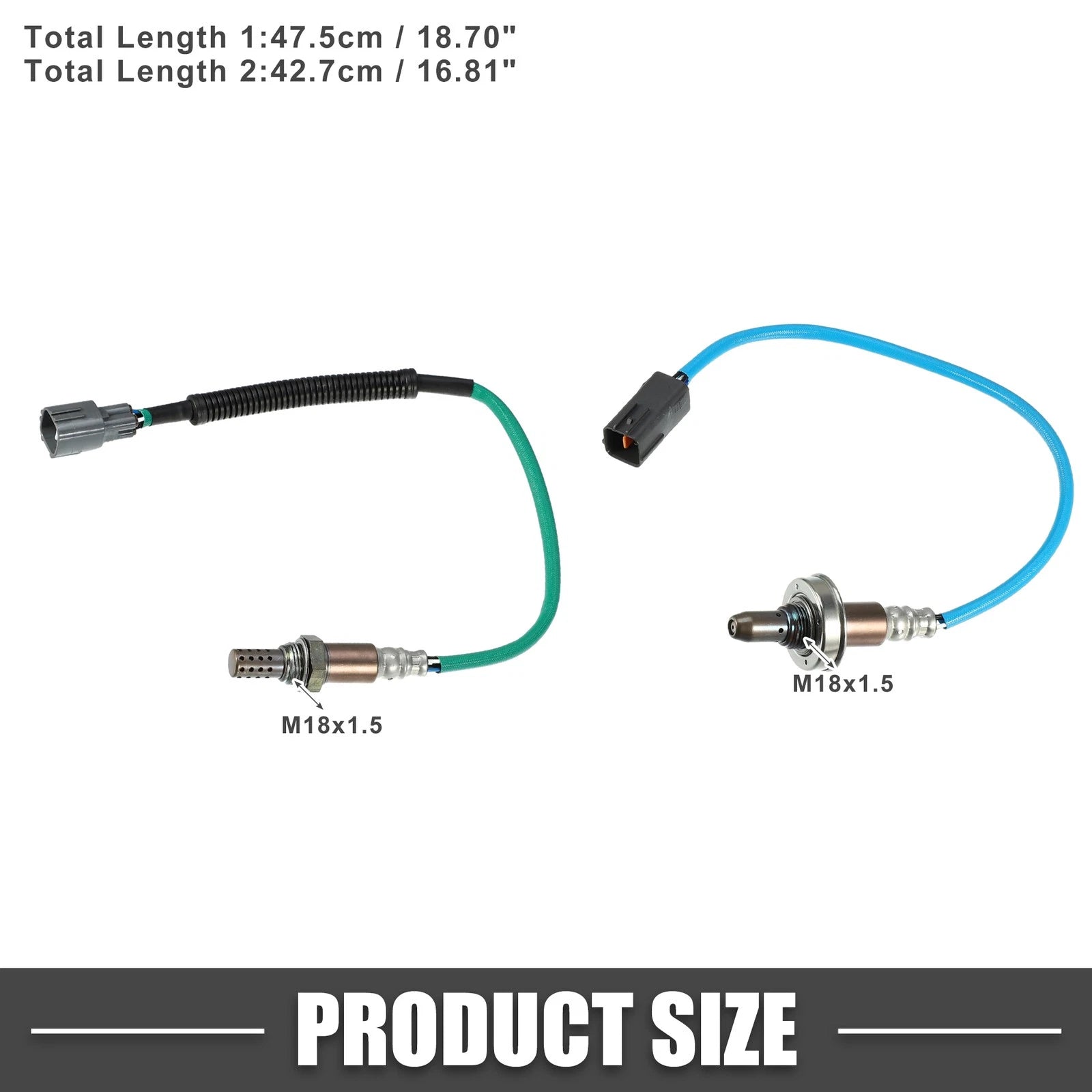 2pcs O2 Oxygen Sensor Upstream Downstream for Subaru Forester Impreza (2011–2013)