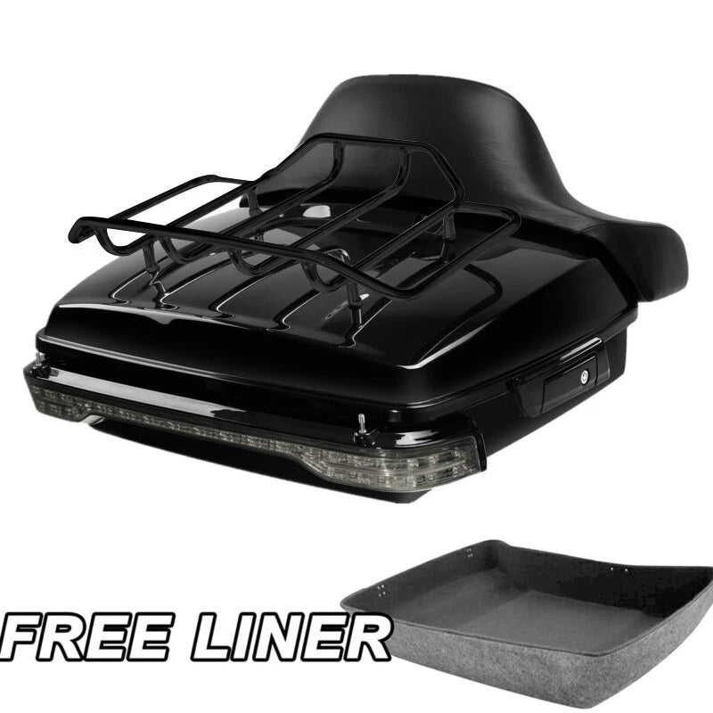 Chopped Trunk Pad & LED Tail Light for Harley Touring (2014–Up)