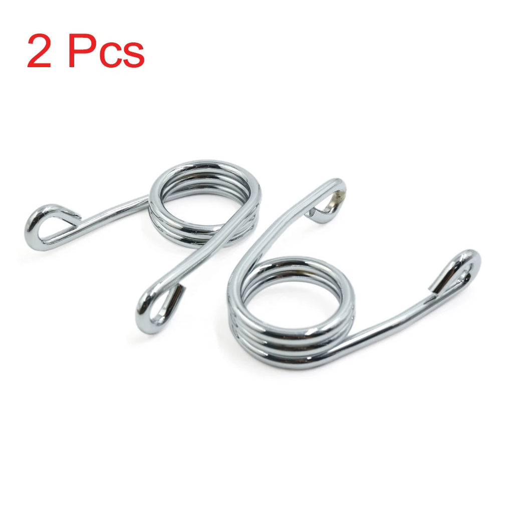 2X Chrome Plating V Shape Chopper Solo Seat Springs for Harley Davidson