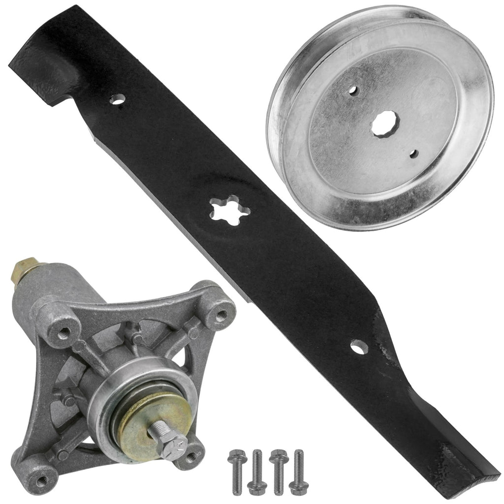 Deck Spindle Blade and Pulley Assembly for Electrolux AYP LT2323 (2008–2008)