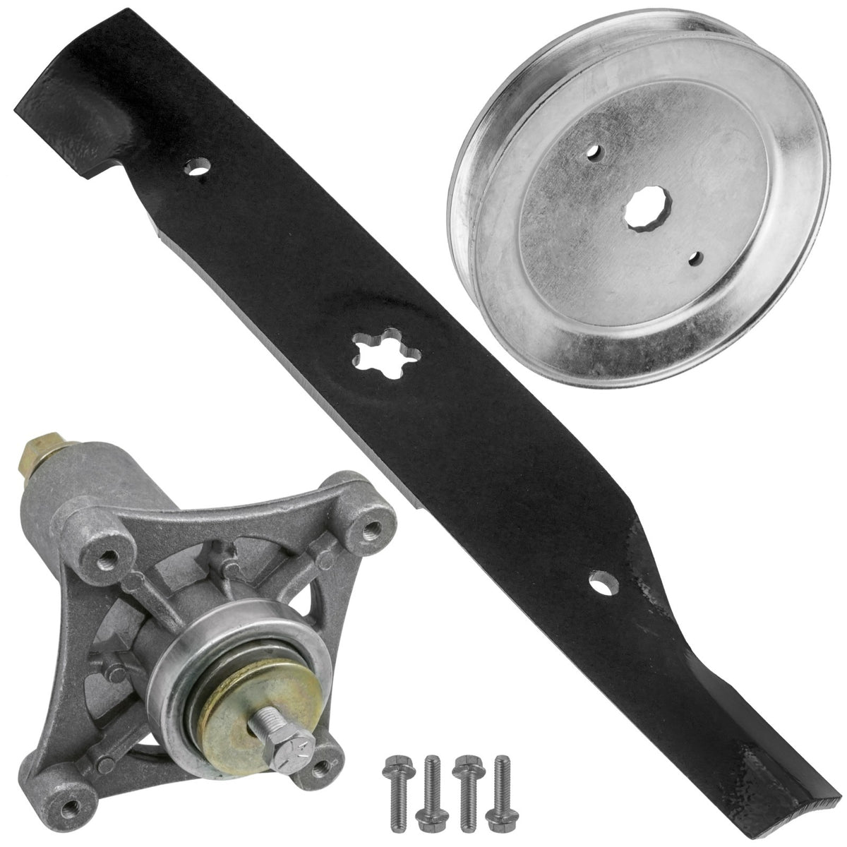 Deck Spindle Blade and Pulley Assembly for Electrolux AYP LT2323 (2008–2008)