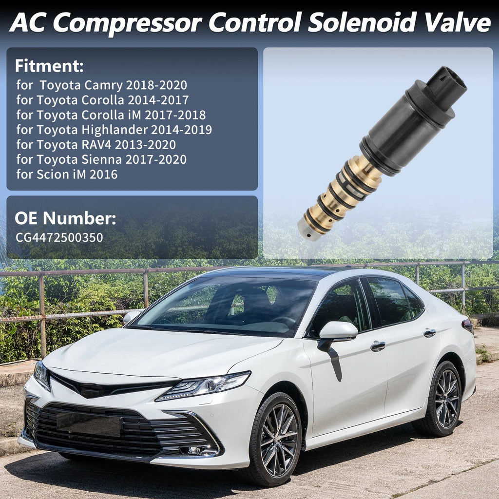 AC Compressor Control Solenoid Valve for Toyota Scion (2011–2018)