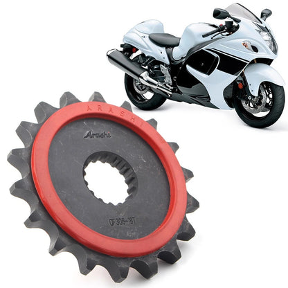 18T Rubber Cushioned Front Sprocket for Suzuki GSXR1300 (2008–2018)