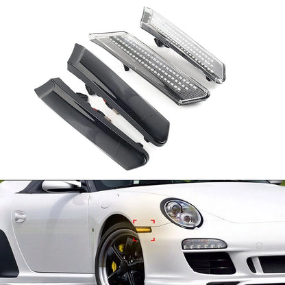 LED Side Marker Lights for Porsche 911 987 997 Boxster Cayman