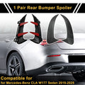 Rear Bumper Spoiler Pair Replacement for Mercedes-Benz CLA W177 (2019–2025)