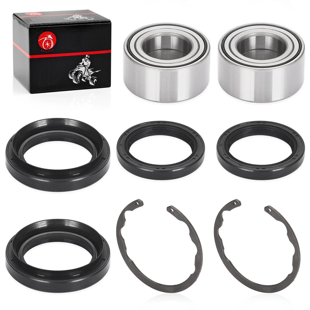 Front Wheel Bearing Seal Circlip Kit for Kawasaki Bayou 300 KLF300 (1989–2005)