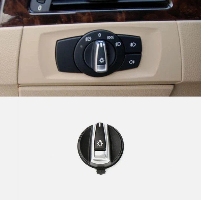Headlight Knob Cover for BMW 3 Series (2007–2013)