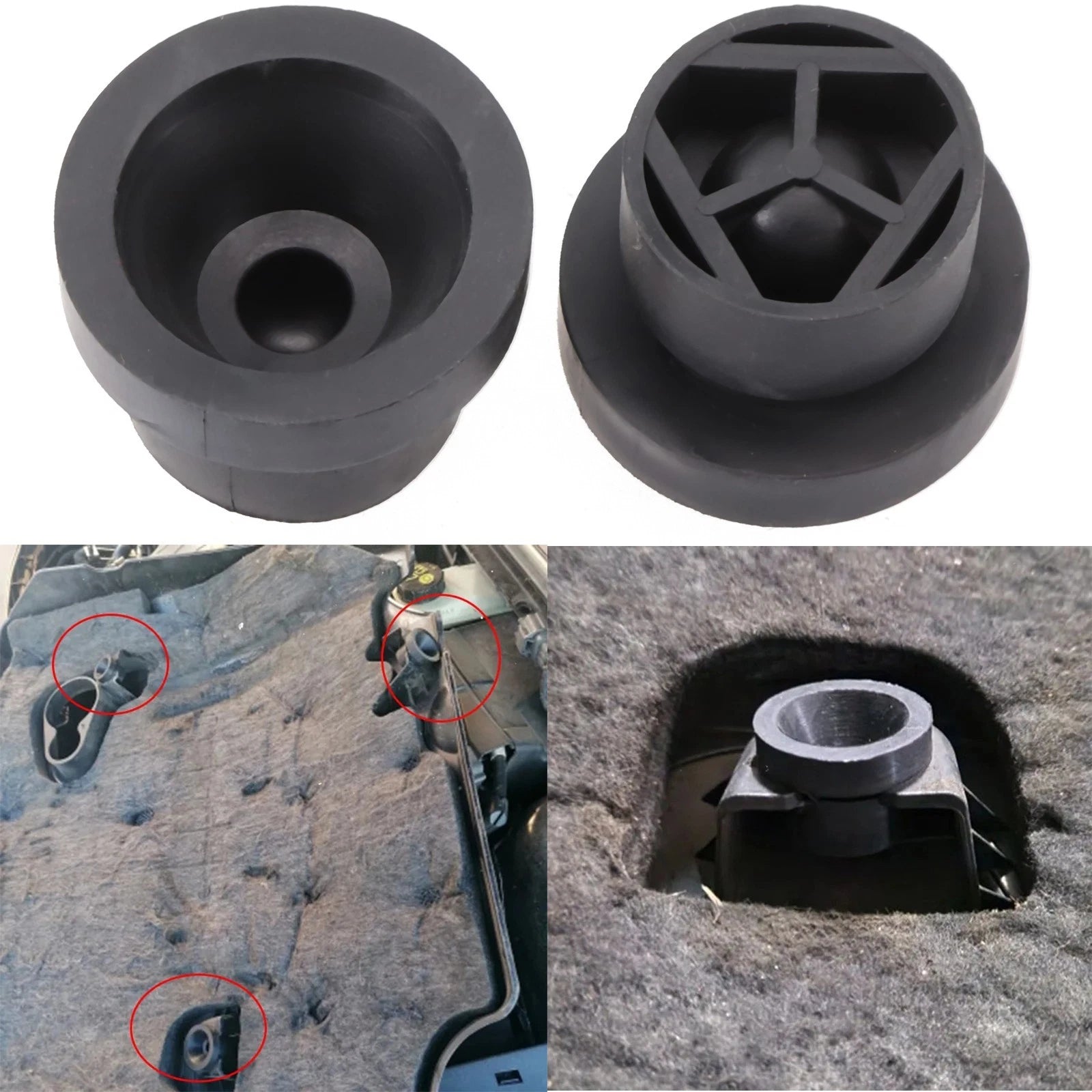 2pcs Engine Cover for (7M5Q-6D277-AA)