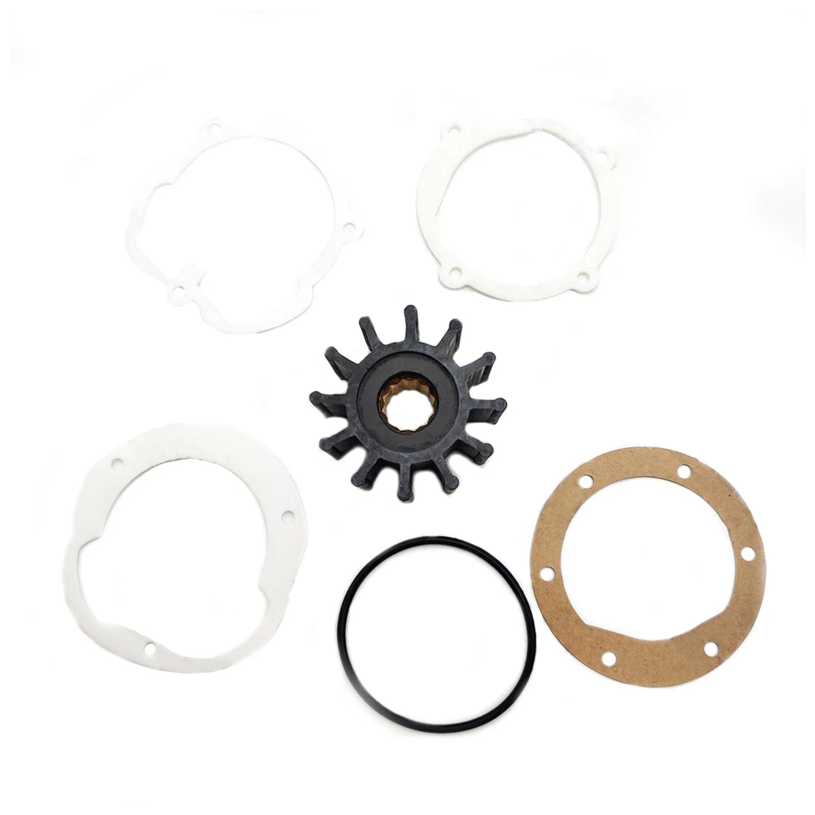 Impeller Kit for Volvo (875811), Jabsco (1210-0001), Johnson (09-1027B), Onan (132-0162)
