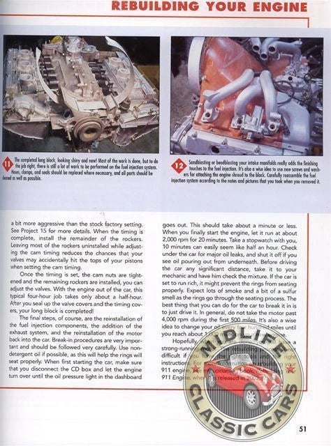 101 Projects for Porsche 911 (1964–1989) All-Color Guide