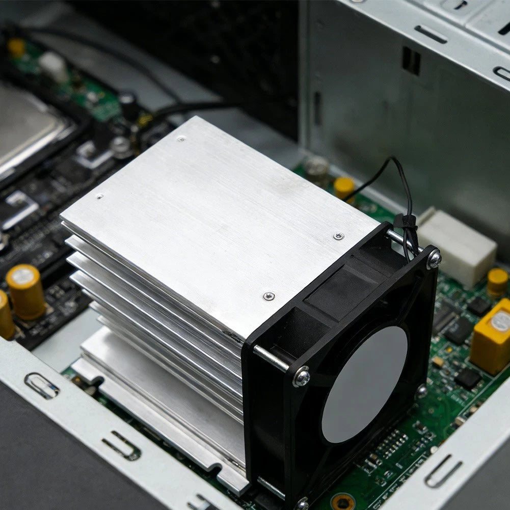 220V AC Heatsink with Fan for Three Phase Relay Control Systems
