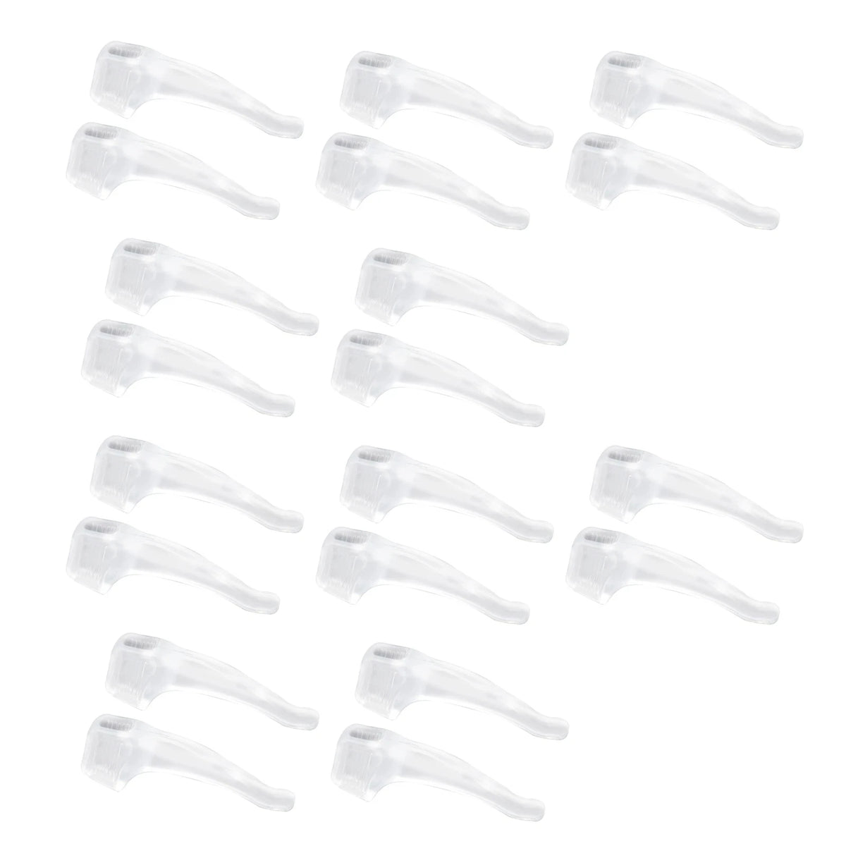 Silicone Anti-Slip Eyeglasses Grip Temple Holders (10 Pairs)