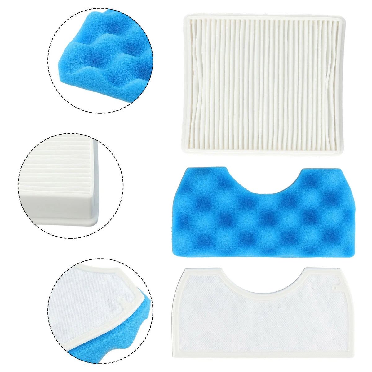 Sponge Filter for Samsung SC4300, SC4470, VC-B710W Vacuum Cleaner
