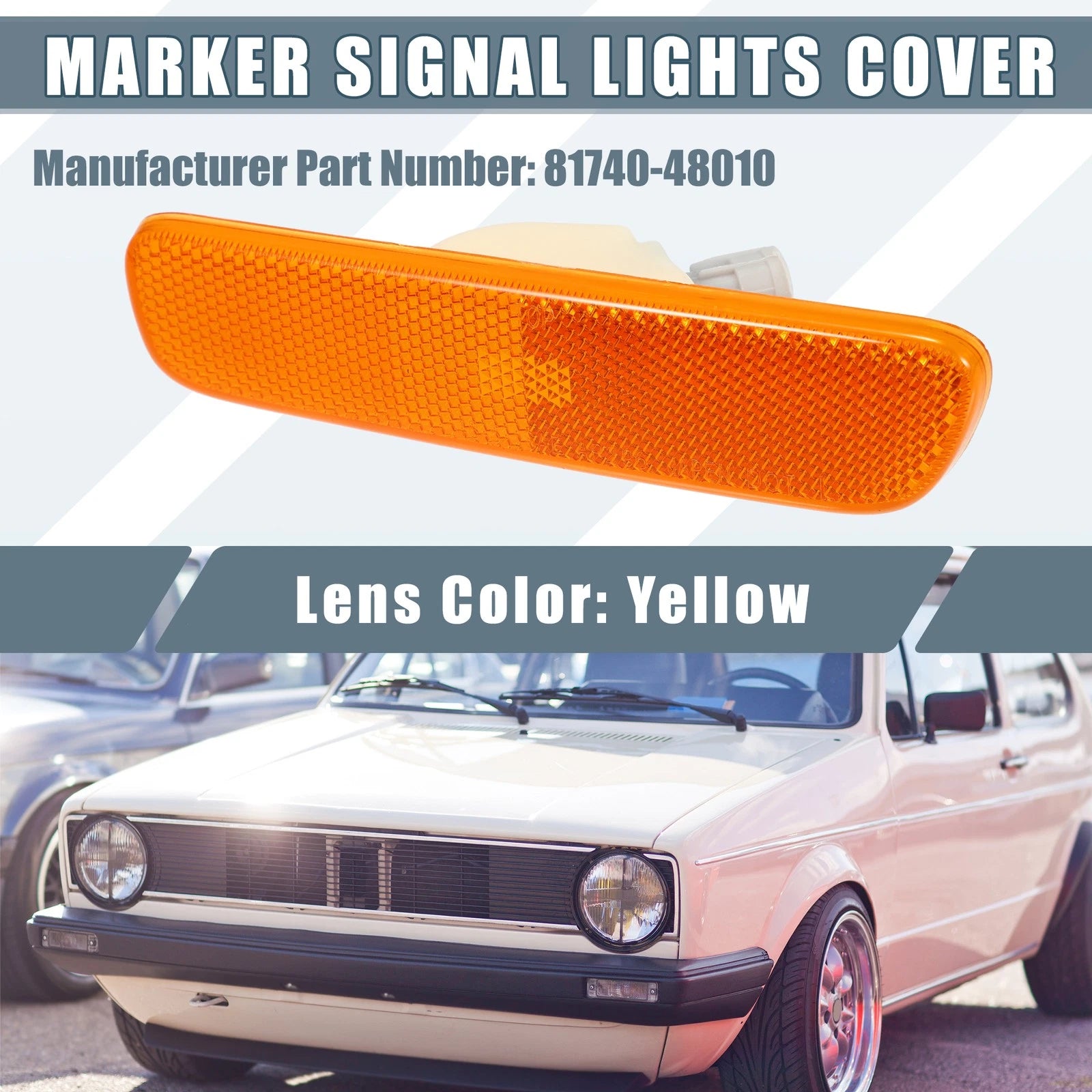 Left Side Marker Light Cover Turn Signal Light for Lexus RX300 (1999–2003)
