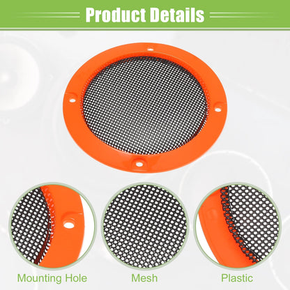Set of 4 Speaker Grill Covers for Car Audio Subwoofer (Universal)