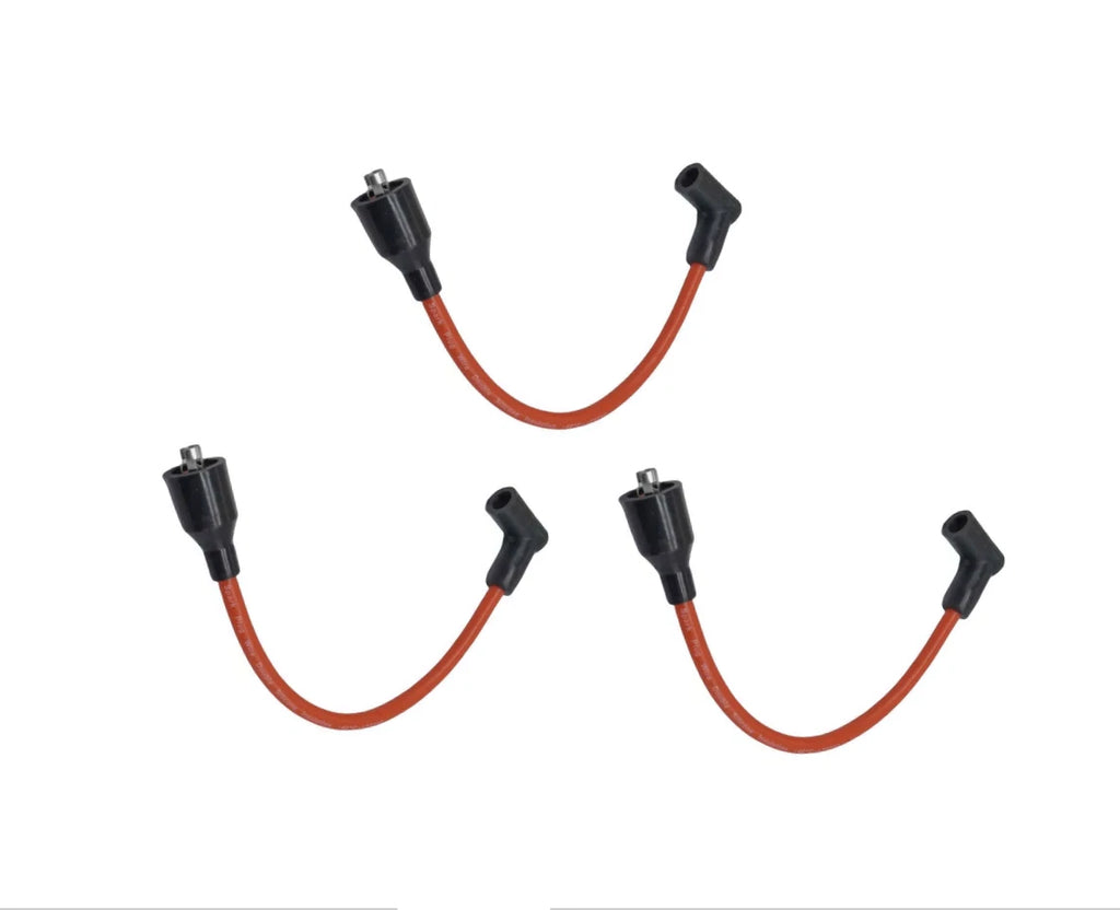Set of 3 Spark Plug Wires for Mercury 150-175-200 (12") 813715A1 90816A25 93475A25
