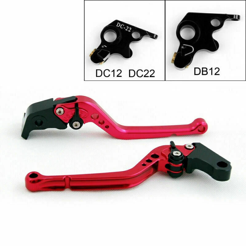 Long Brake Clutch Levers for Ducati 748 916 Monster M400 M600 M620 M750 ST2 R T9