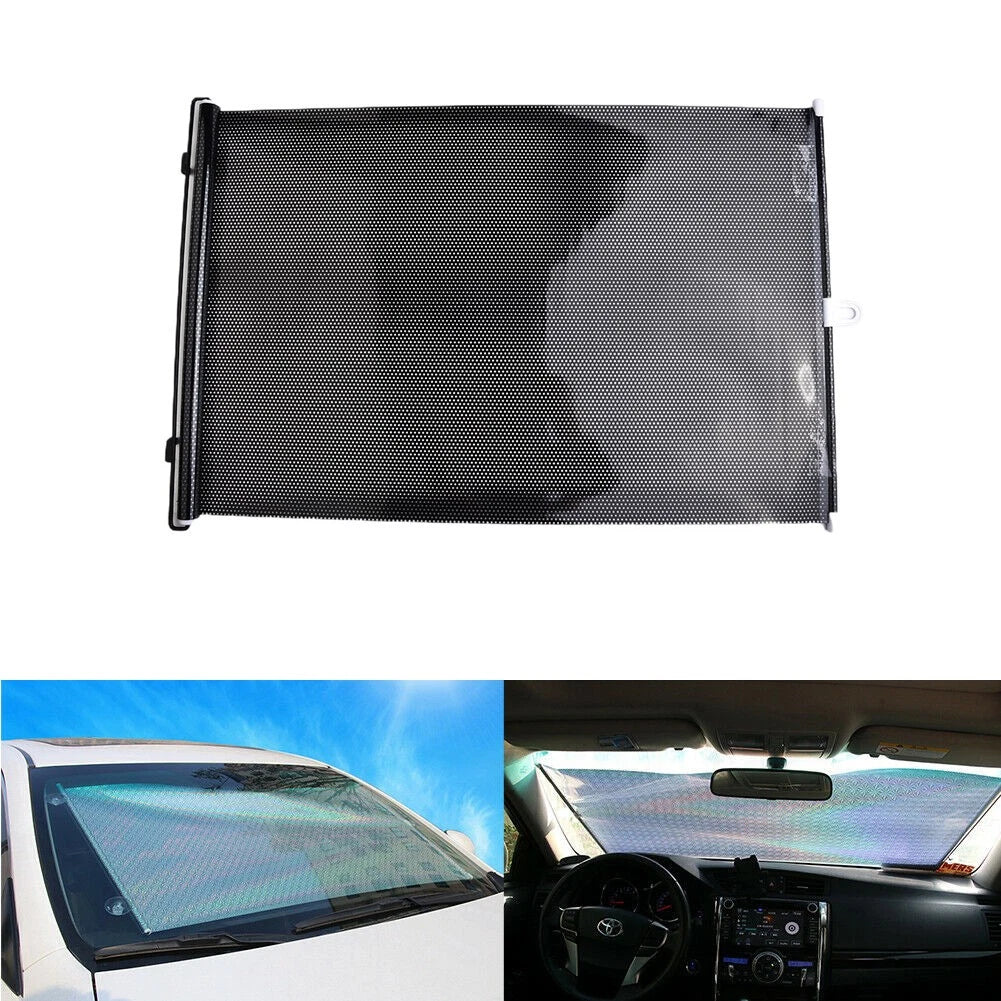 Retractable Sunshade for Windshield (45x125cm)