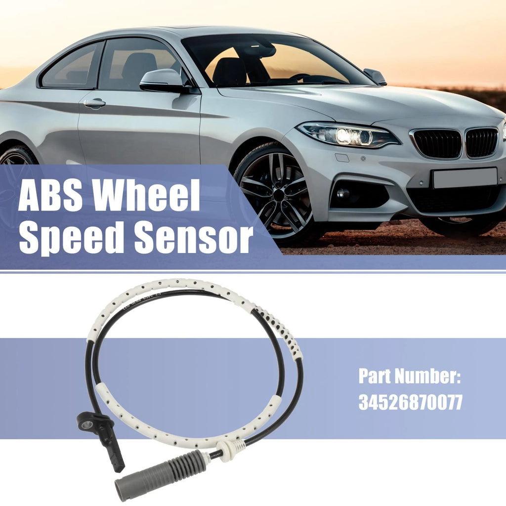 ABS Wheel Speed Sensor Rear Left Right Replacement for BMW 328i (2012–2013)