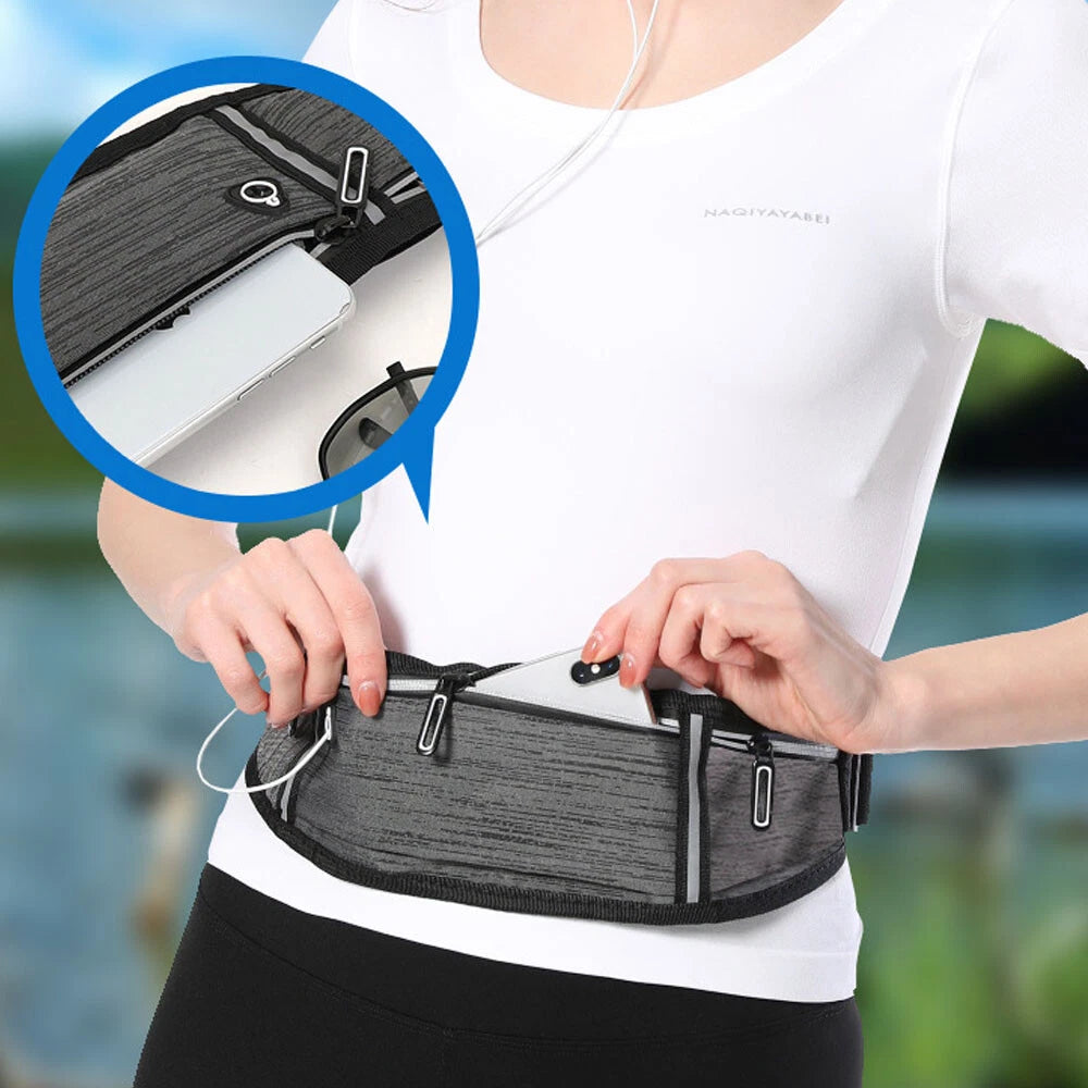 Waist Pack for Outdoor Travel Sports (Cellphone Key Pouch)