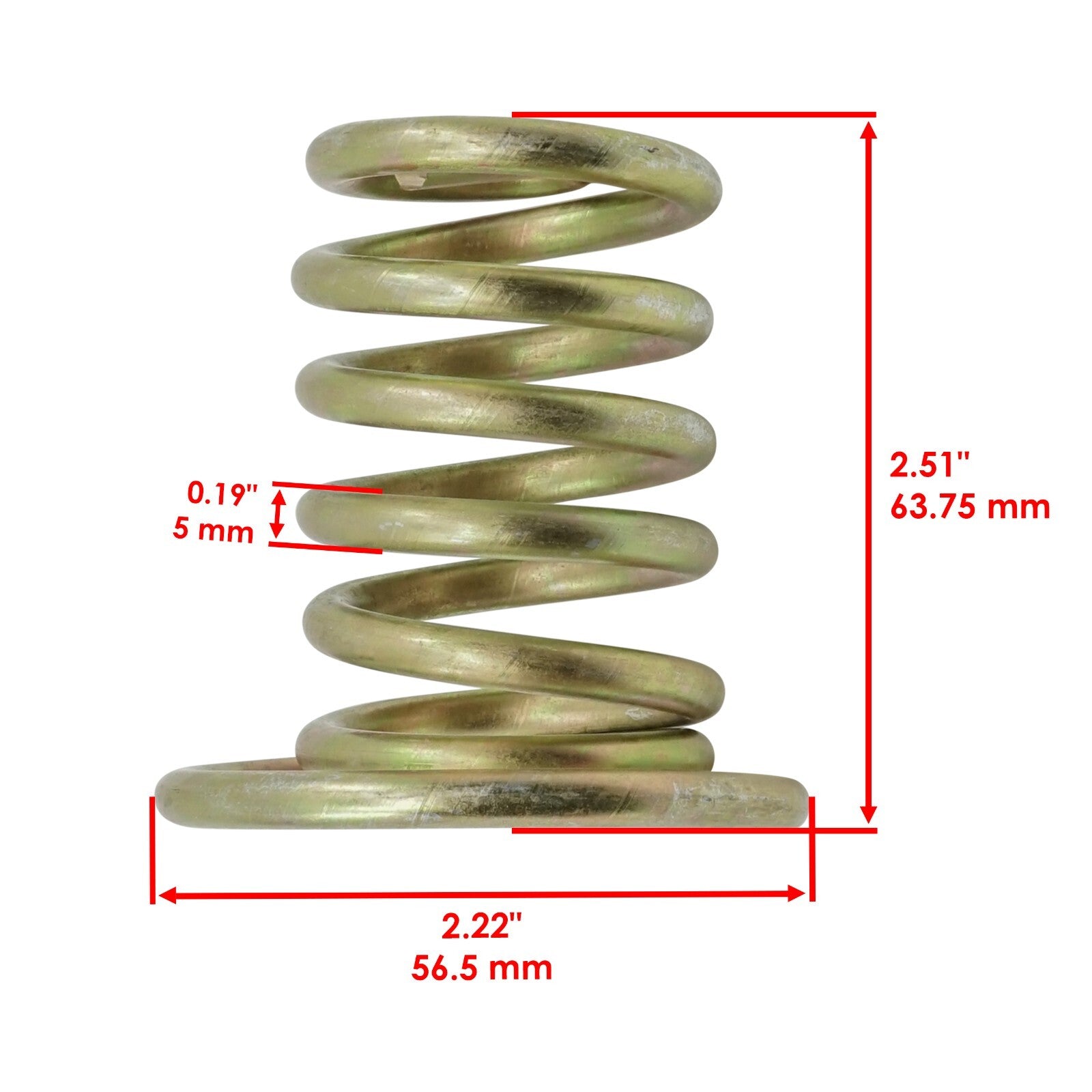Seat Cushion Spring Replacement for John Deere 1023E 3203 4044M (2012–2018)