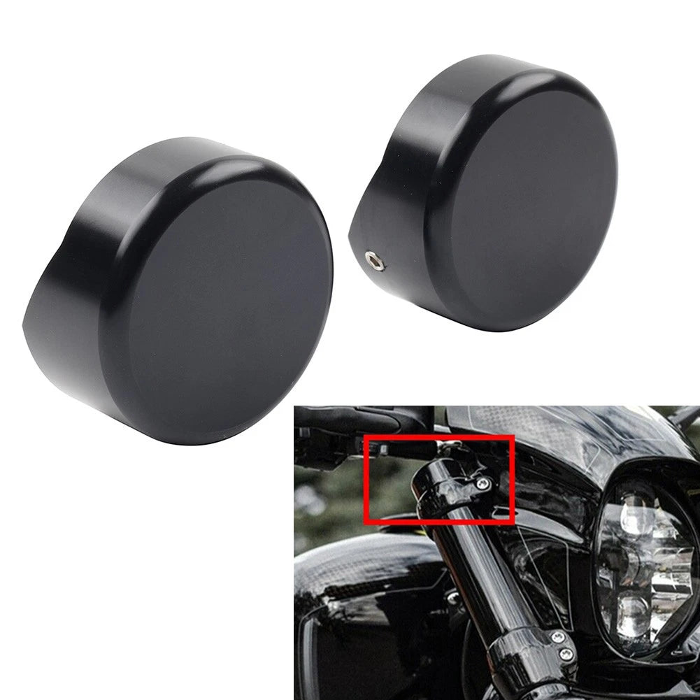 Upper Fork End Caps for Harley Softail Breakout FXBR FXBRS (2018–2023)