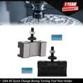 Quick Change Boring Turning Tool Post Holder for Lathe Up to 8" (OXA #2)