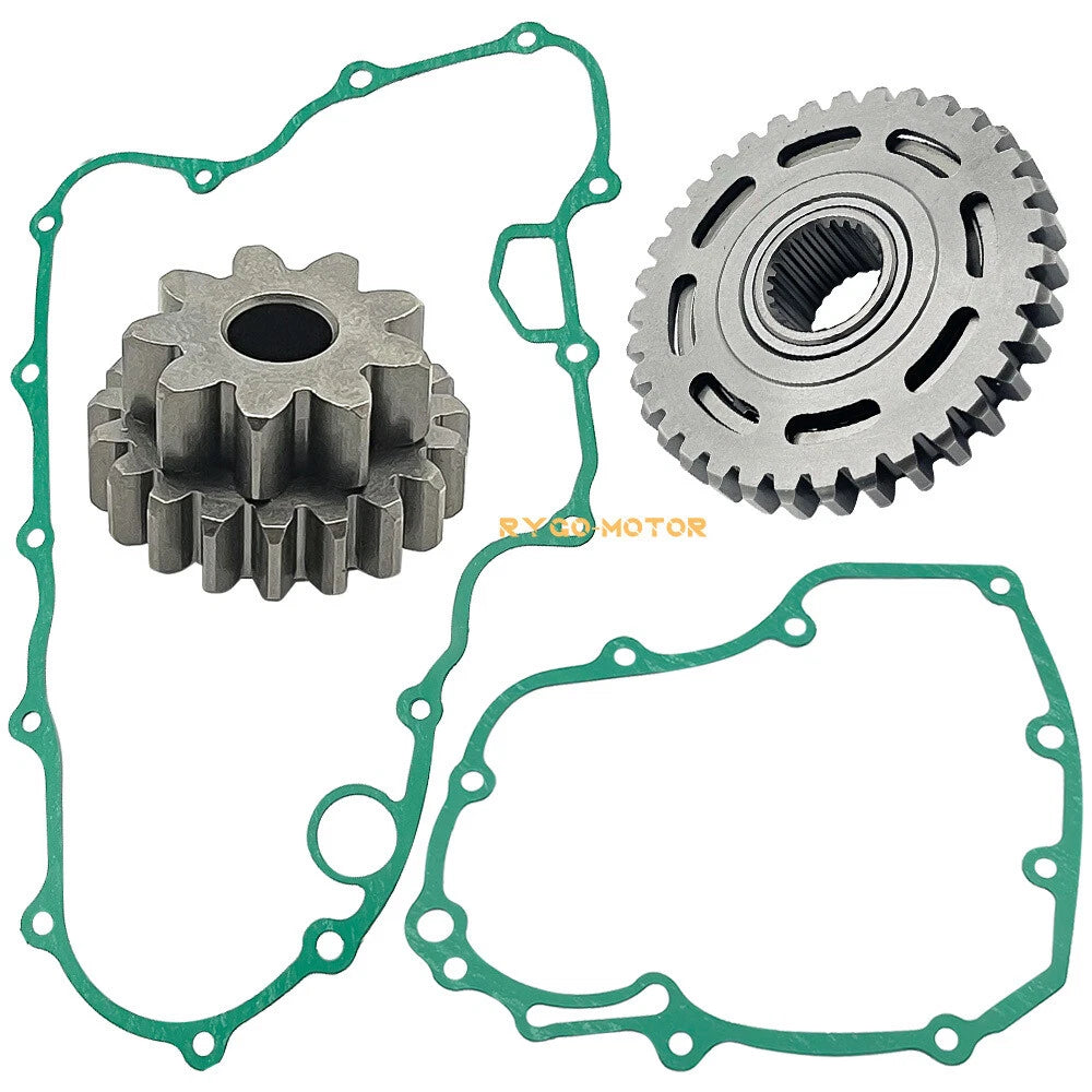 One Way Starter Clutch Kit W/Gear Bearing Cover Gasket for Honda TRX450ER (2004–2009)
