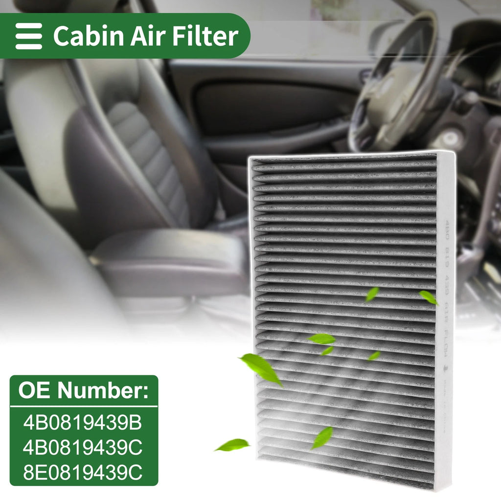 Cabin Air Filter No.4B0819439B for Audi A4 B6 (2000–2004) 1 Pc