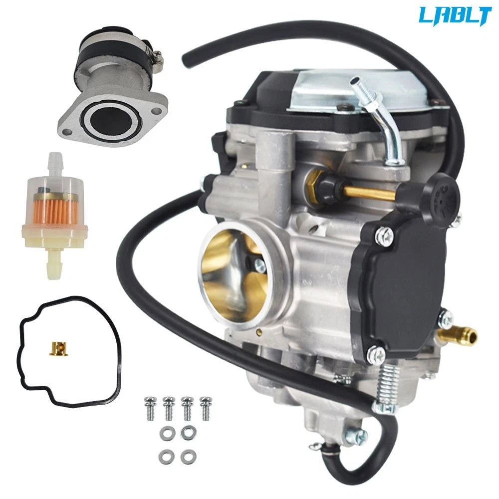 LABLT Carburetor & Manifold for Yamaha Bear Tracker 250 (1999–2004)
