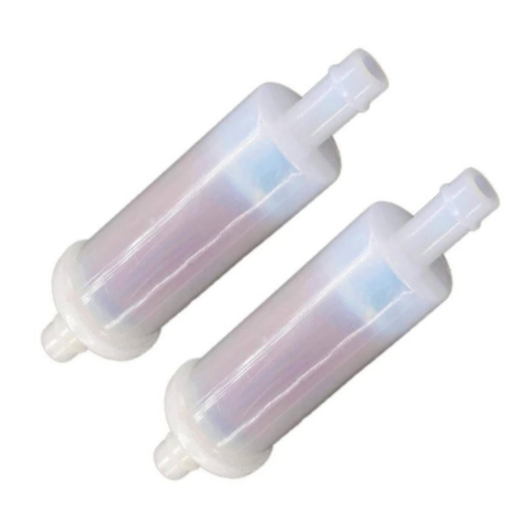 2Pcs Inline Gas Fuel Filter for Johnson Evinrude OMC (Replaces 0398327)