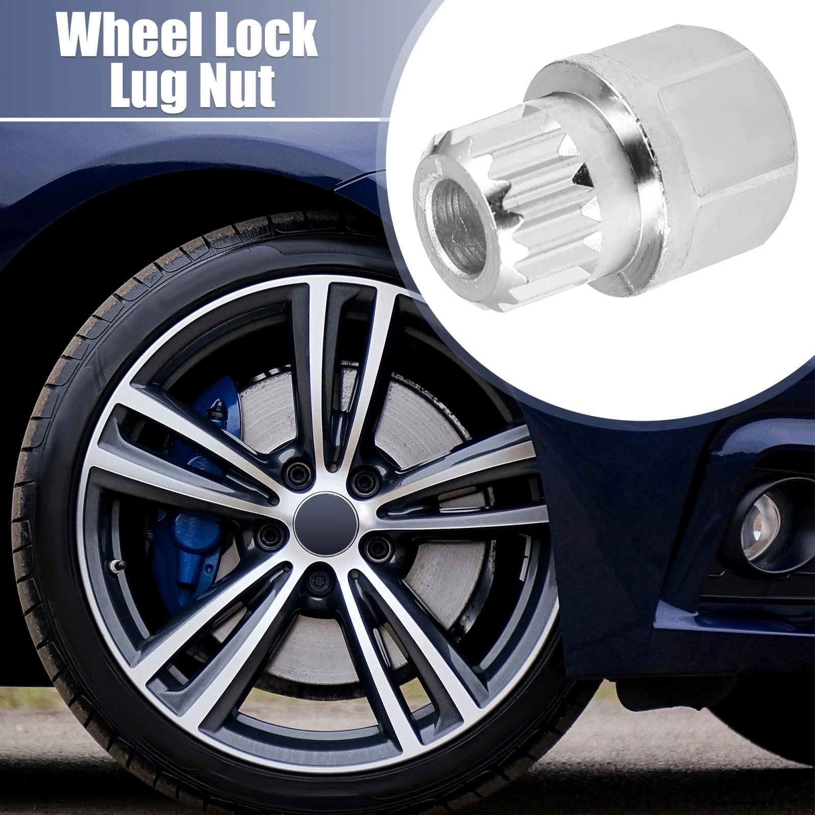 Wheel Lock Lug Nut Key Anti Theft for BMW 3 Series (2005–2018)
