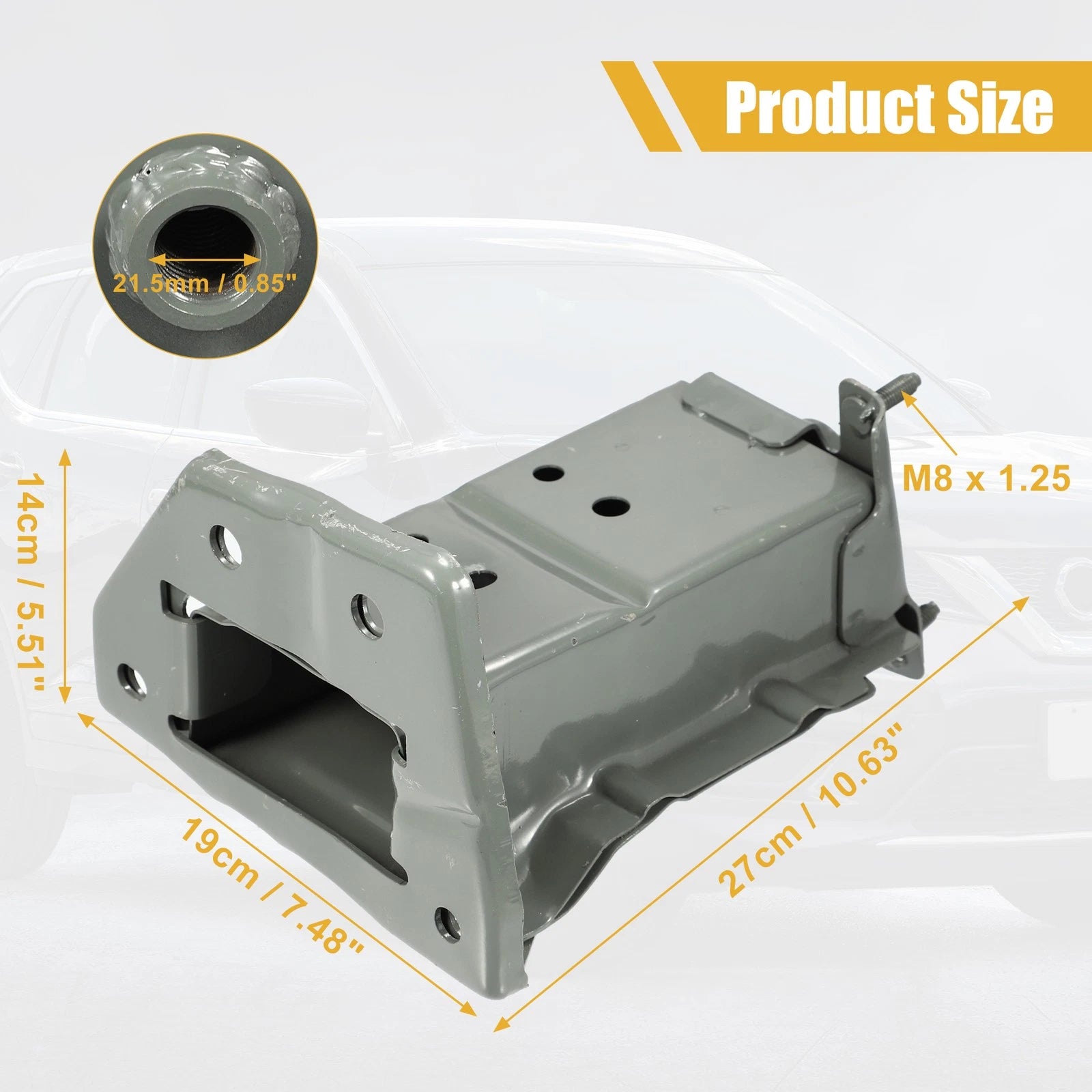 1 Pair Bumper Bracket for Nissan Sentra FE+S (2013–2016)