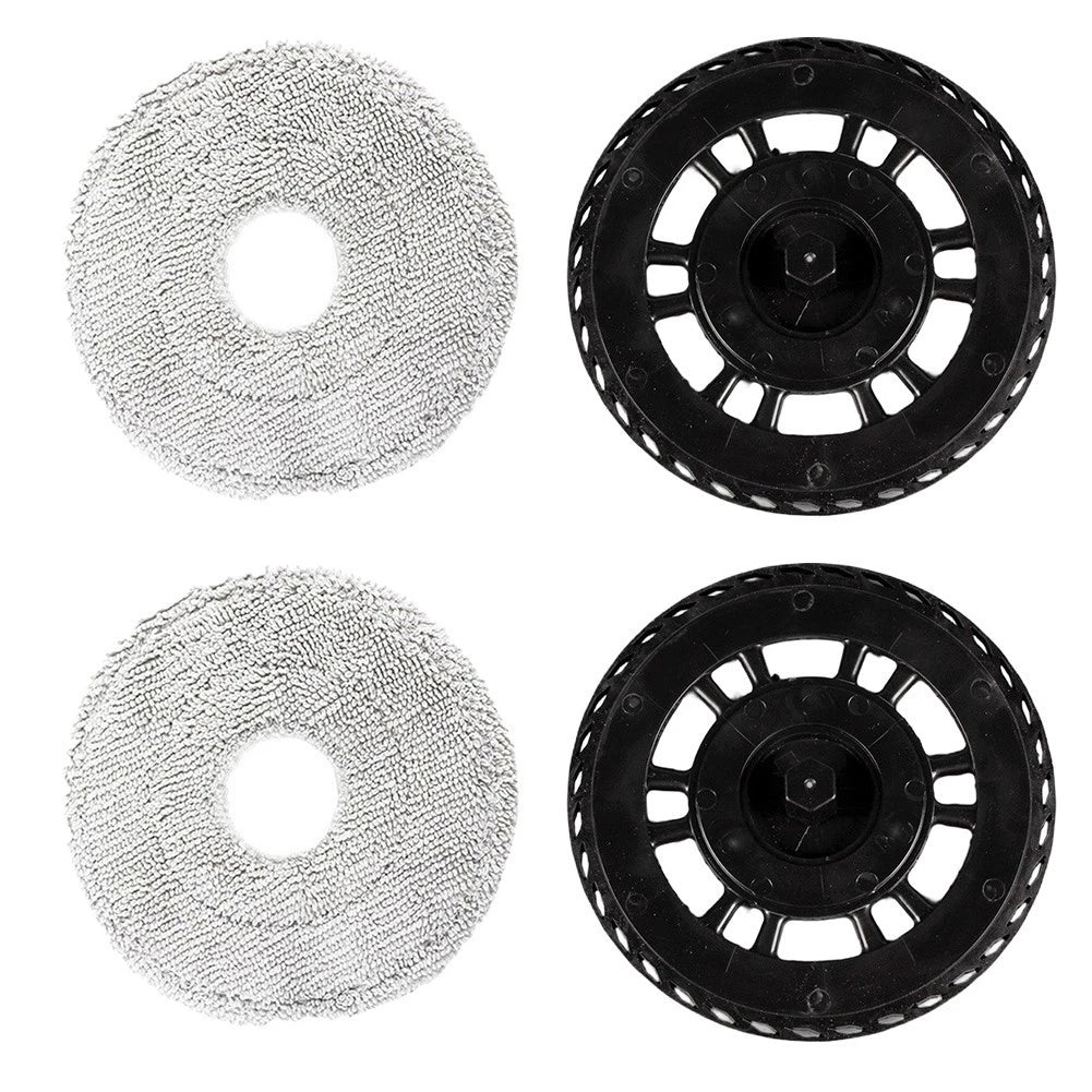 Replacement Kit for Midea V12Pro Robot Vacuum Mop (Washable Microfiber Cloths)