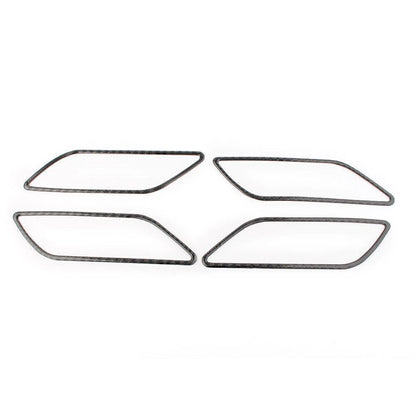 Set of 4 Carbon Fiber Inner Handle Trim for Audi A3 S3 (2014–2018)
