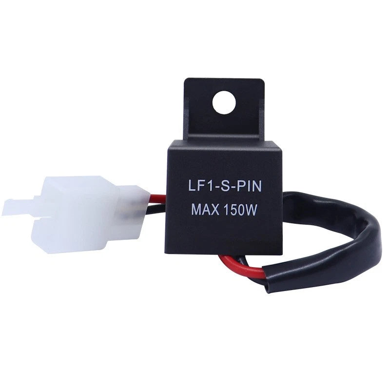 LED Flasher Relay for Motorcycle (2-Pin)