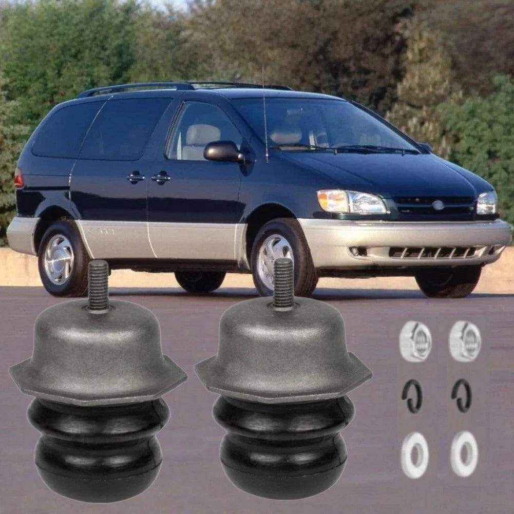 Rear Bump Stops Set for Toyota For Sienna 1998-2003 Direct Replacement 4PCS
