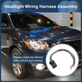 Headlight Wiring Harness Assembly for Ram 1500 (2002–2006) 28cm L 1 Pcs