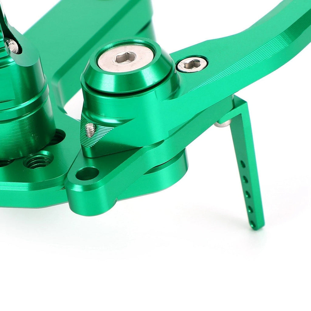 Green Rear Sets Footpegs Footrest for Kawasaki Ninja ZX-25R (2020–2021)
