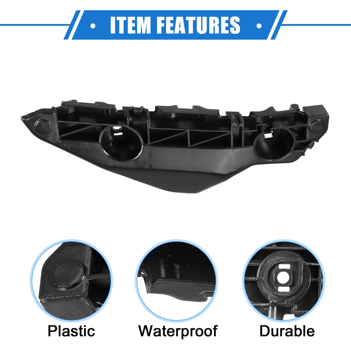 Left Bumper Mounting Support Bracket for Toyota Yaris (2007–2012) No. 5253652140