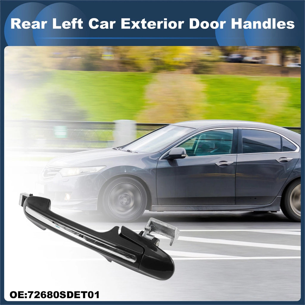 Rear Left Car Exterior Door Handle Replacement for Honda Accord (2008–2012)
