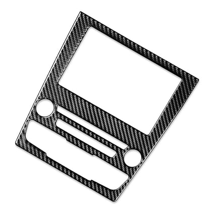 GPS Navigation Panel Cover Trim for Ford Mondeo (2013–2019) Carbon Fiber Black