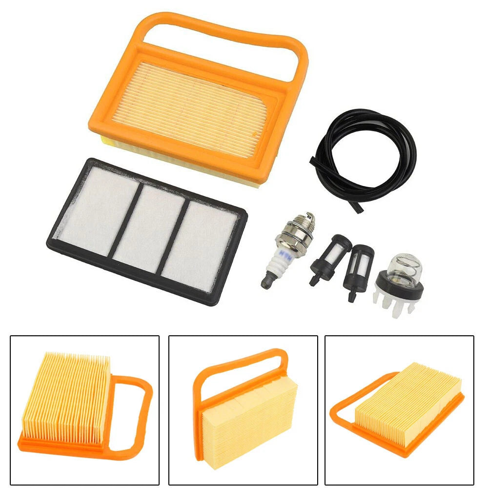 Air Fuel Filter Primer Bulb Spark Plug Kit for STIHL TS410 TS420 TS480 TS500i (2000–2023)