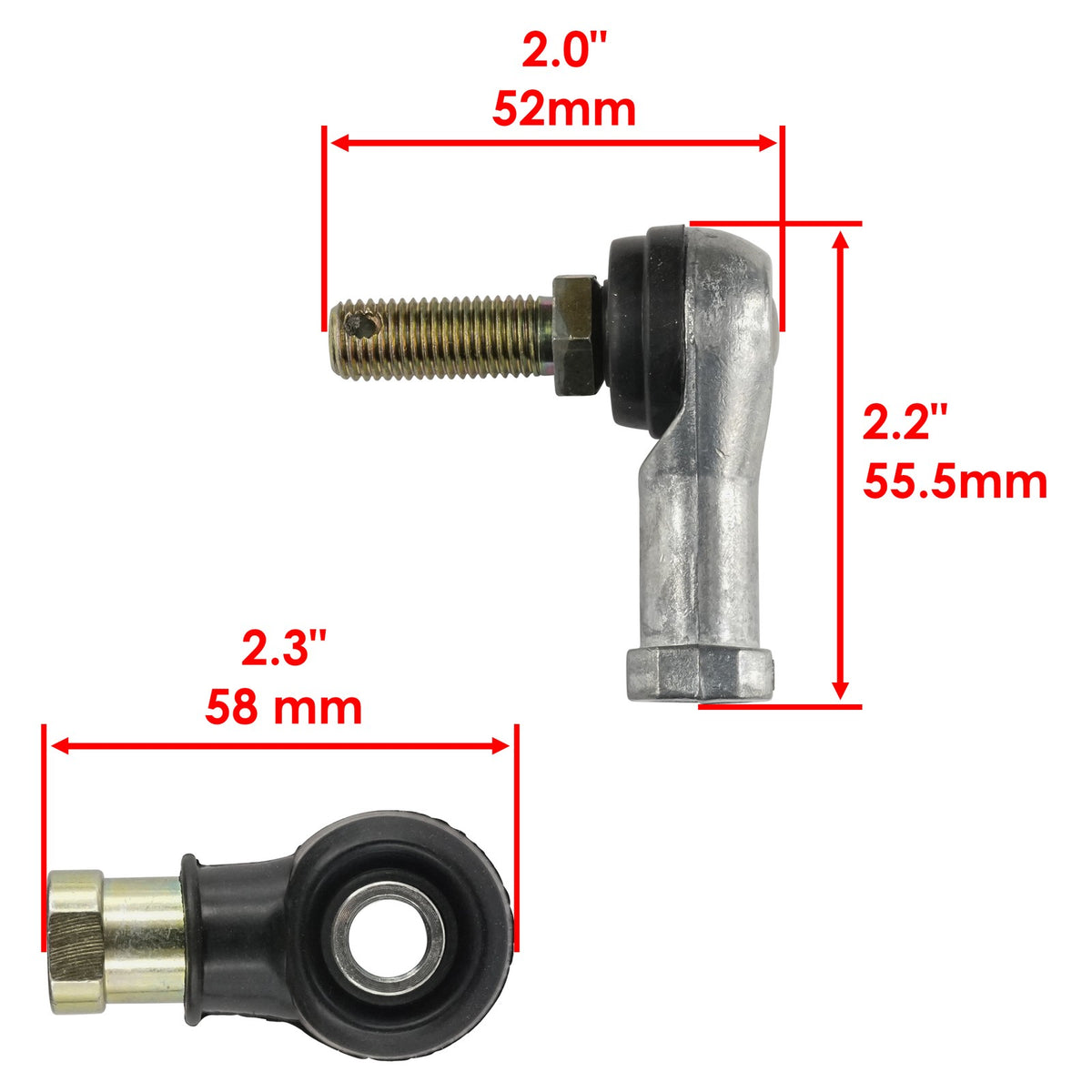Tie Rod End Kit Heavy Duty for Polaris Trail Boss 250 2X4 4X4 (1987–1999)